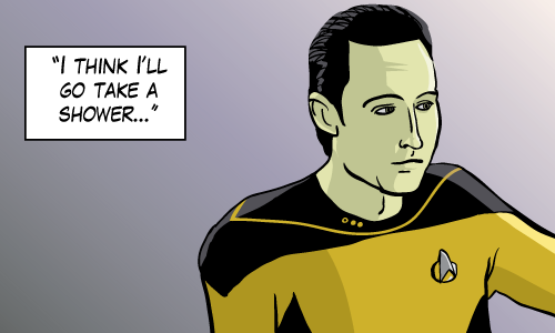 A sonic shower apparently.