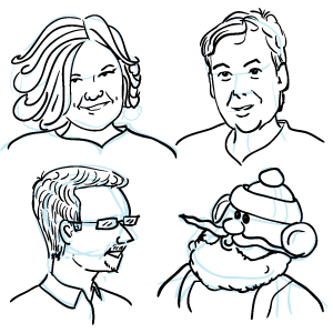 Had there been five, I would have done a Voltron thing.