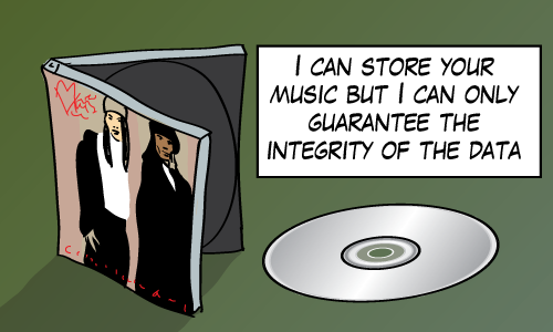 I actually never bought this CD ... um ... I listened to cassettes A CD of Milli Vanilli