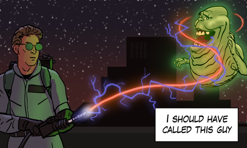 When there's somethin' strange in your neighborhood