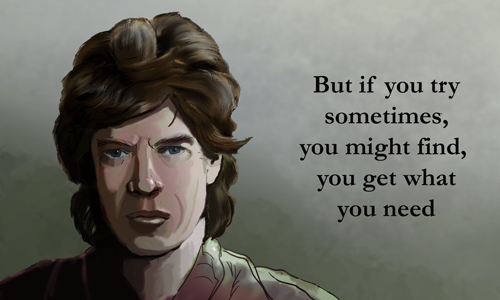 I got the moves like Jagger